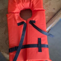 Youth Life Jacket Weight Is 50 To 90lbs