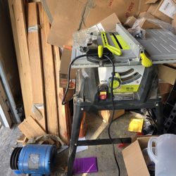 Table Saw Craftsman Evolv