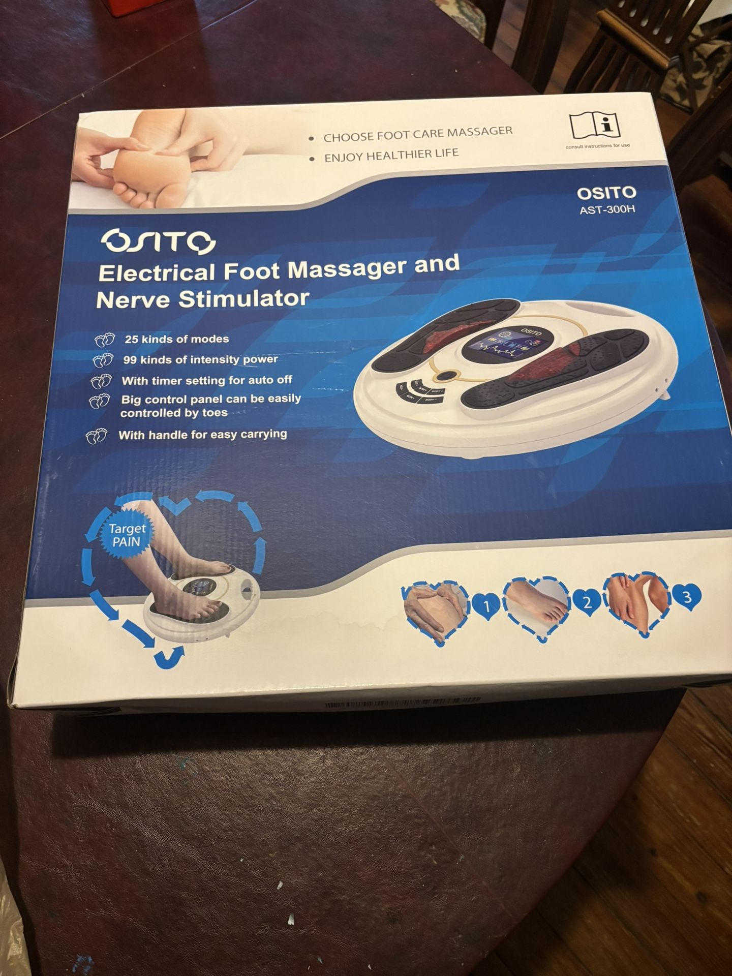 Foot Massager/nerve Stimulator 