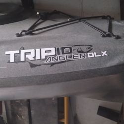 fishing kayak fishing vest and paddle