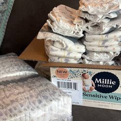 Size 3 Millie Moon diapers 