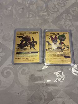 2 Pokemon cards