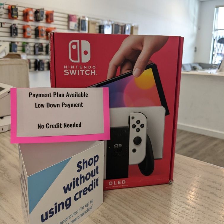 NEW) Nintendo Switch OLED ($289.99 in App Only Sale Price - Black