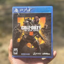 🎮 Call of Duty: Black Ops 4 (PS4) Case & Disc