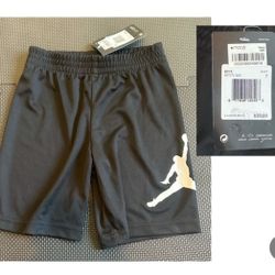 New black Jordan Boys Shorts size 7