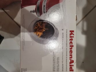Kitchen aid slicer/shredder