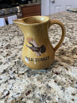 Wild Turkey Whiskey Pitcher