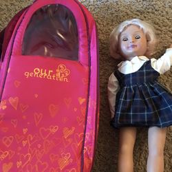 Our Generation Doll & Carrying Case 