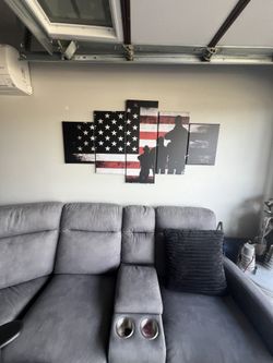 American/Miltary Canvas