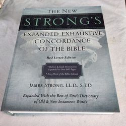 Strong's Bible And Apocrypha Concordance 