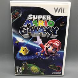 Super Mario Galaxy Bros 1 Nintendo Wii Game