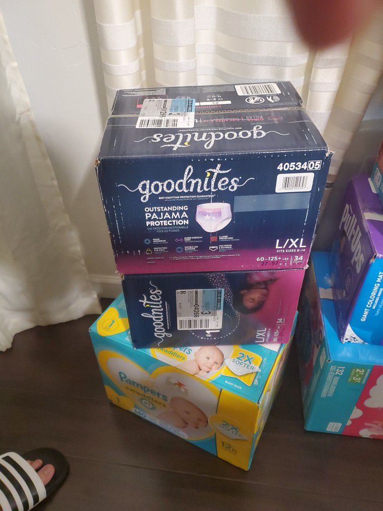 goodnites L/XL Nightime Underwear Diaper