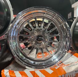 FUEL FORGED 24X10 8X170  FF075 -24 POLISHED .CONSULTA PRECIO 
