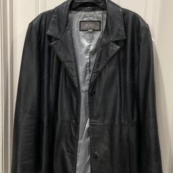 Wilsons Leather Genuine Leather  Black Jacket