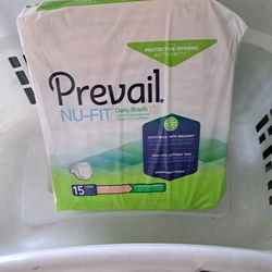 Prevail Nu- Fit Daily Briefs Size XL 