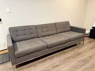 Mid Century couch - grey