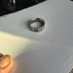 Inbox Steel Men's Ring