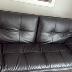 Leather Futon