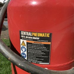 Sandblaster40# Cap. Pressure