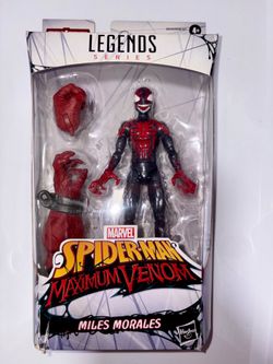 MARVEL LEGENDS SPIDER-MAN MAXIMUM VENOM MILES MORALES