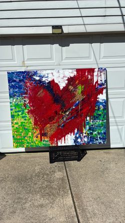 Canvas Art Painting framed