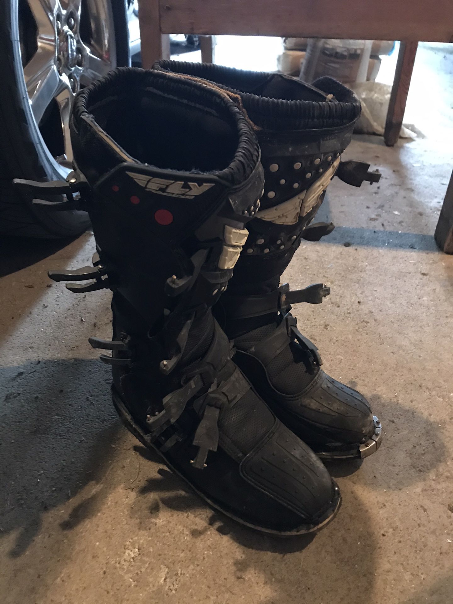 Fly Racing motocross boots size 12