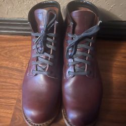 red wings boots  men’s 6-in boots in briar oil slick-leather 