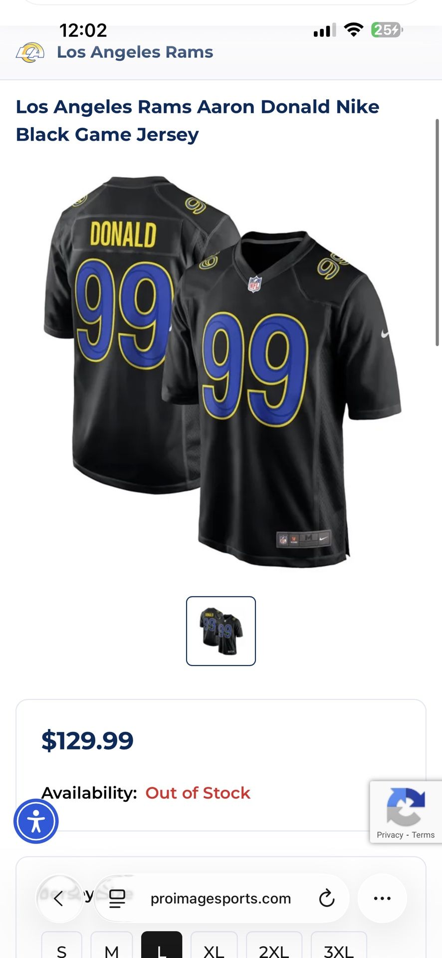 Aaron Donald Rams Jersey