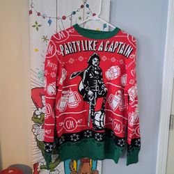 Size Small Captain Morgan Sweater Christmas 