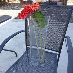 Flower Vase With Artificial Decorative Flowers 