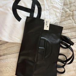 Telfar Black Medium Bag 