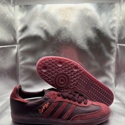 Adidas samba Jonah hill burgundy