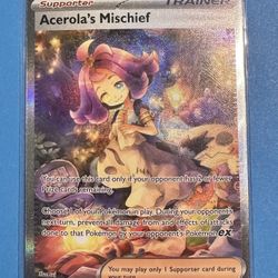 Pokemon Acerolas Mischief