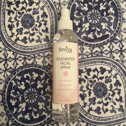 Reviva Labs Facial Spray Rosewater 8 fl.oz