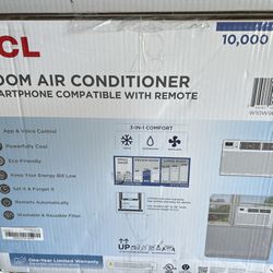 TCL 10,000 BTU Window Air Conditioner, White, W10W9E2-3