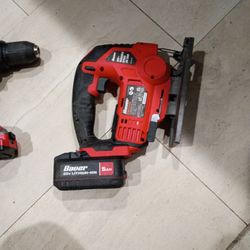 Bauer 20 V Lithium-ion 5AH JigSaw