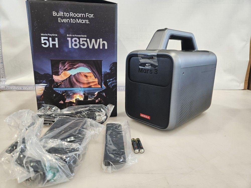 Anker Nebula Mars3 Projector w/built in power bank