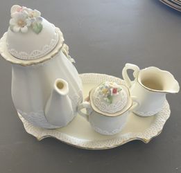 Ceramic Tea Set Read Below 