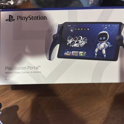 PlayStation portal brand new e/ case and charging station