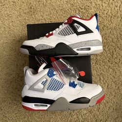 New With Box Size 5y - Jordan 4 Retro SE Mid What The 4
