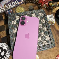Apple Iphone 16 5G 128GB Rose Tmobile Or Metro