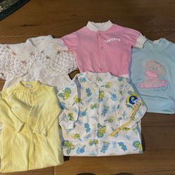 Vintage baby clothes 