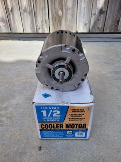 Swamp Cooler Motor 1/2 HP 2 Speed