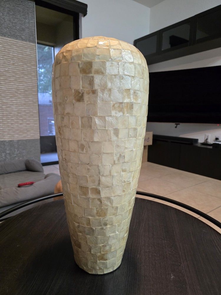 Mother Of Pearl Vase