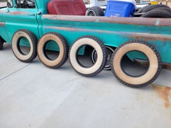 White wall tires Goodyear 16 inch 6.50