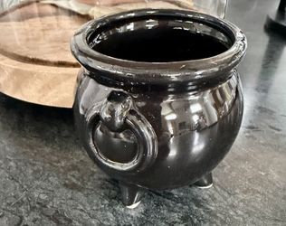 Ceramic Halloween Cauldrons Set Of 12