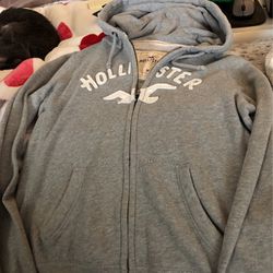 Hollister zip up hoodie