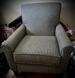 Houndstooth Armchair