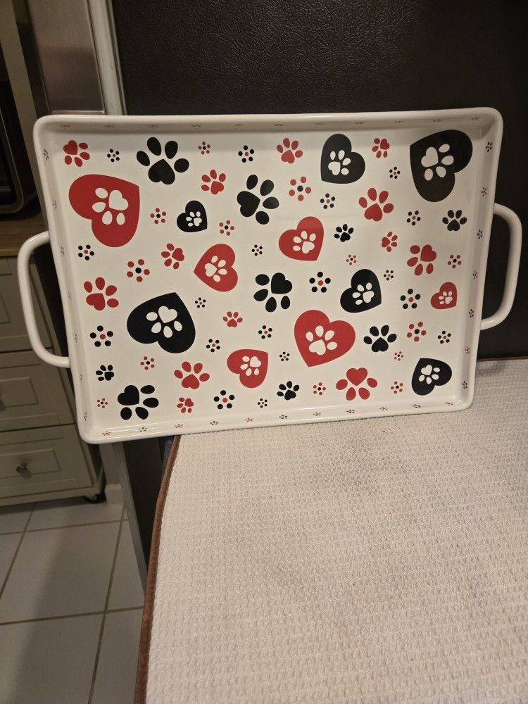 Temptations Pawfetti Casserole And Tray