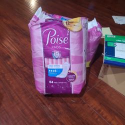 Poise Pads #5 64 Pads